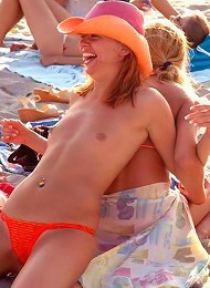 Blonde Nudist Kicks Up Some Water At A Nude Beach^x-nudism Public XXX Free Pics Picture Pictures Photo Photos Shot Shots